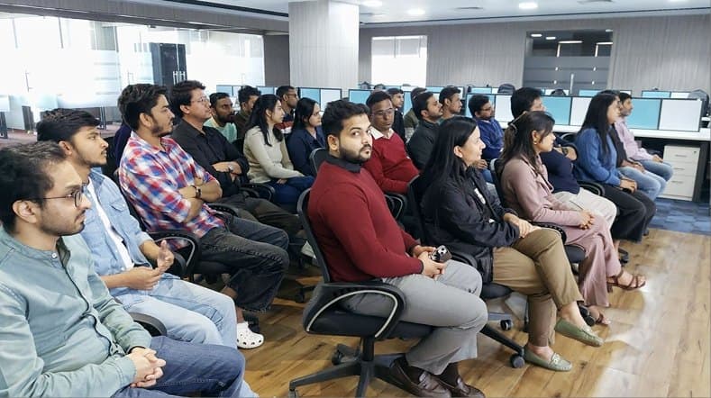 CoreOps engineers in a working session